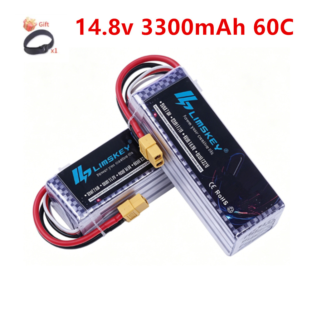 Drone Battery 4S - 4S LiPo Battery 14.8V 3300mAh 60C/80C