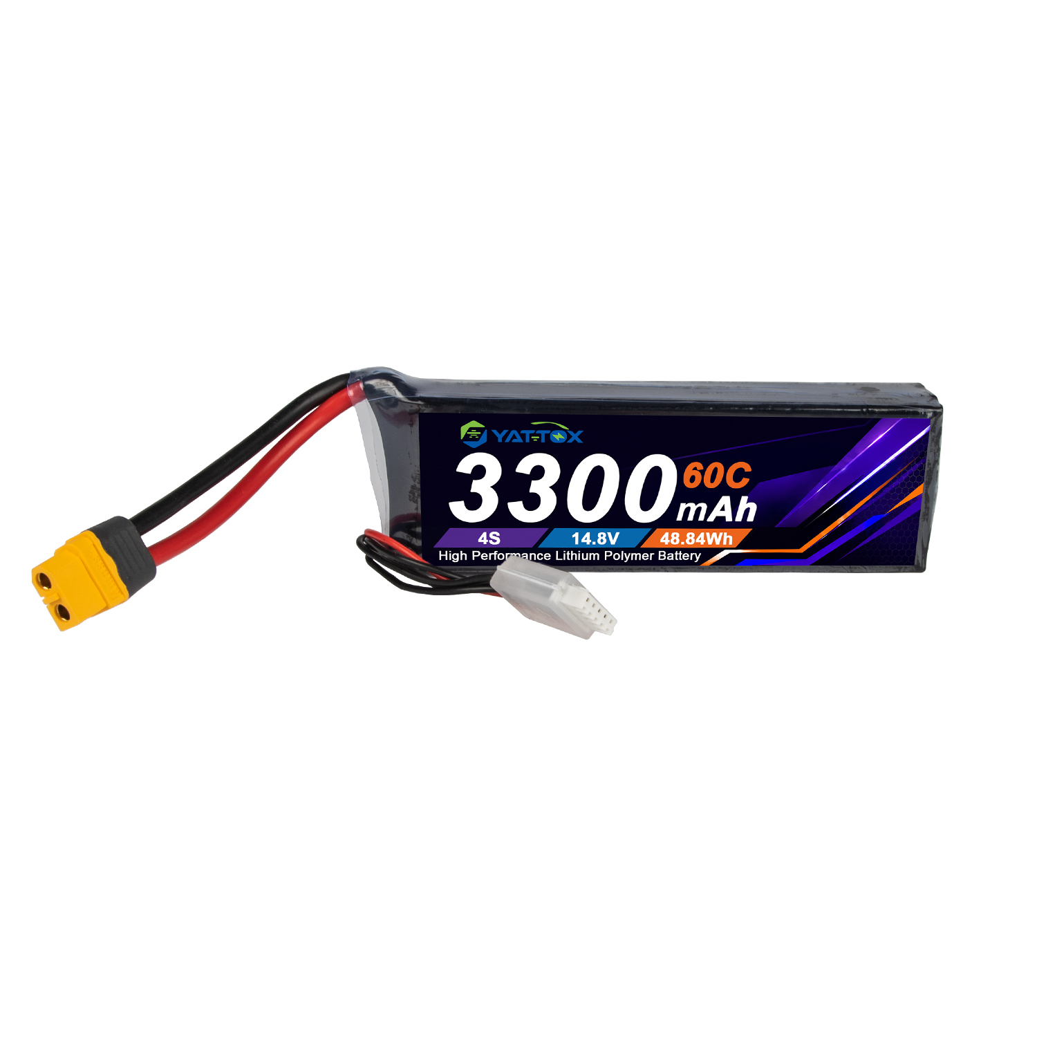 Drone Battery 4S - Yattox 4S 3300mAh 60C LiPo Battery