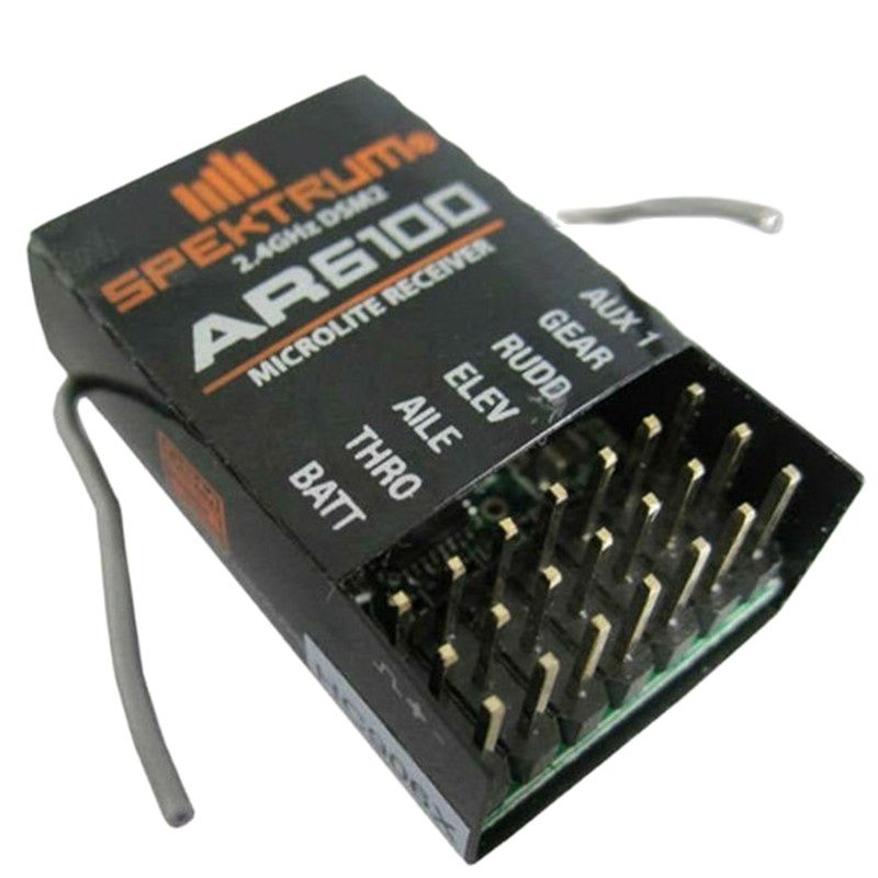 Drone Battery Connector - AR6100 DSM2 6CH 2.4GHz Receiver for