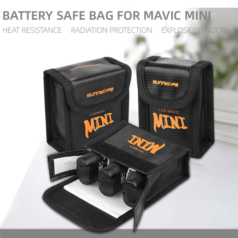 Drone Battery Bag - Battery Safe Bag for DJI MINI