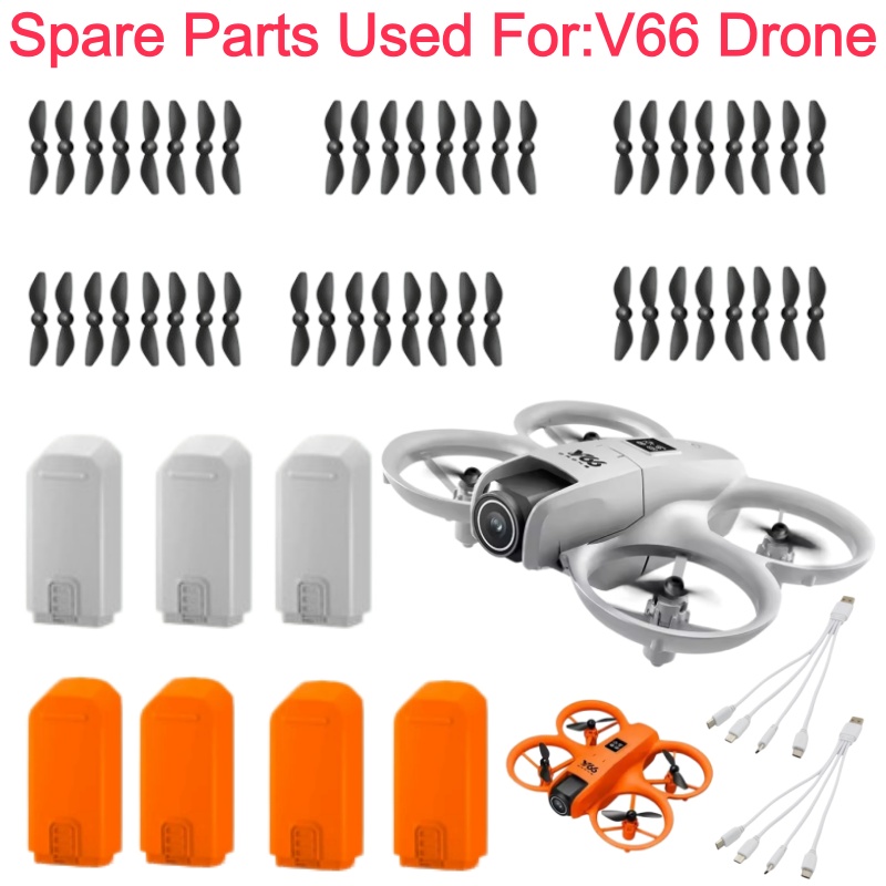 Drone Battery Smart - V66 Smart Obstacle Avoidance RC Drone
