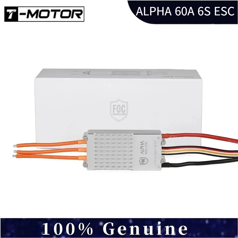 T-Motor ALPHA 60A 6S FOC ESC - - Drone Battery High Voltage recension och pris