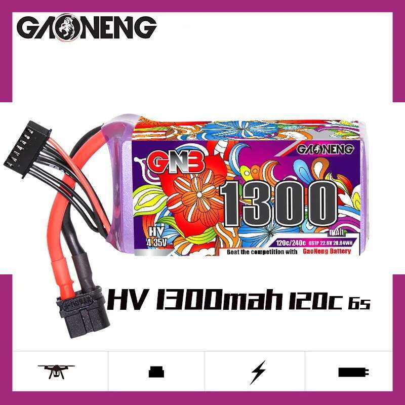 2Pcs GNB 6S Lipo Battery 22.8V - Drone Battery 6S recension och pris