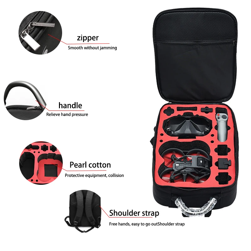 Portable Case Backpack Nylon W - Drone Battery Bag recension och pris