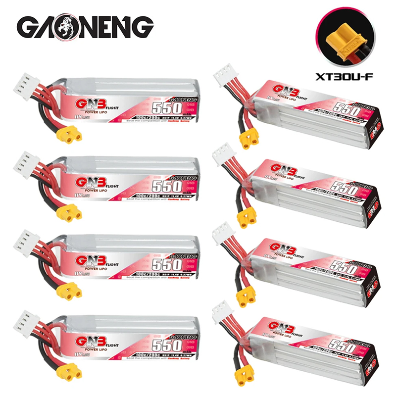GNB HV 11.4V 550mAh 100C/200C  - Drone Battery Lipo recension och pris
