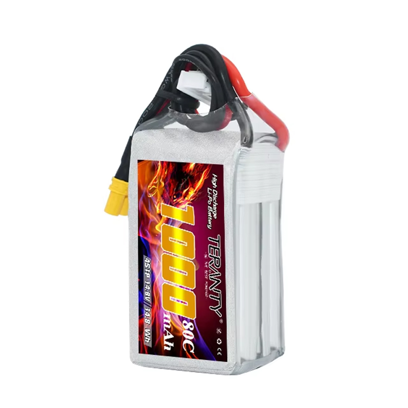 TERANTY 4S 1000mAh 14.8V 80C/1 - Drone Battery 4S recension och pris