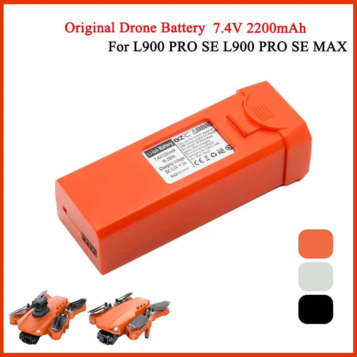 Battery L900 PRO SE Max Drone  - Drone Battery Li-Ion recension och pris