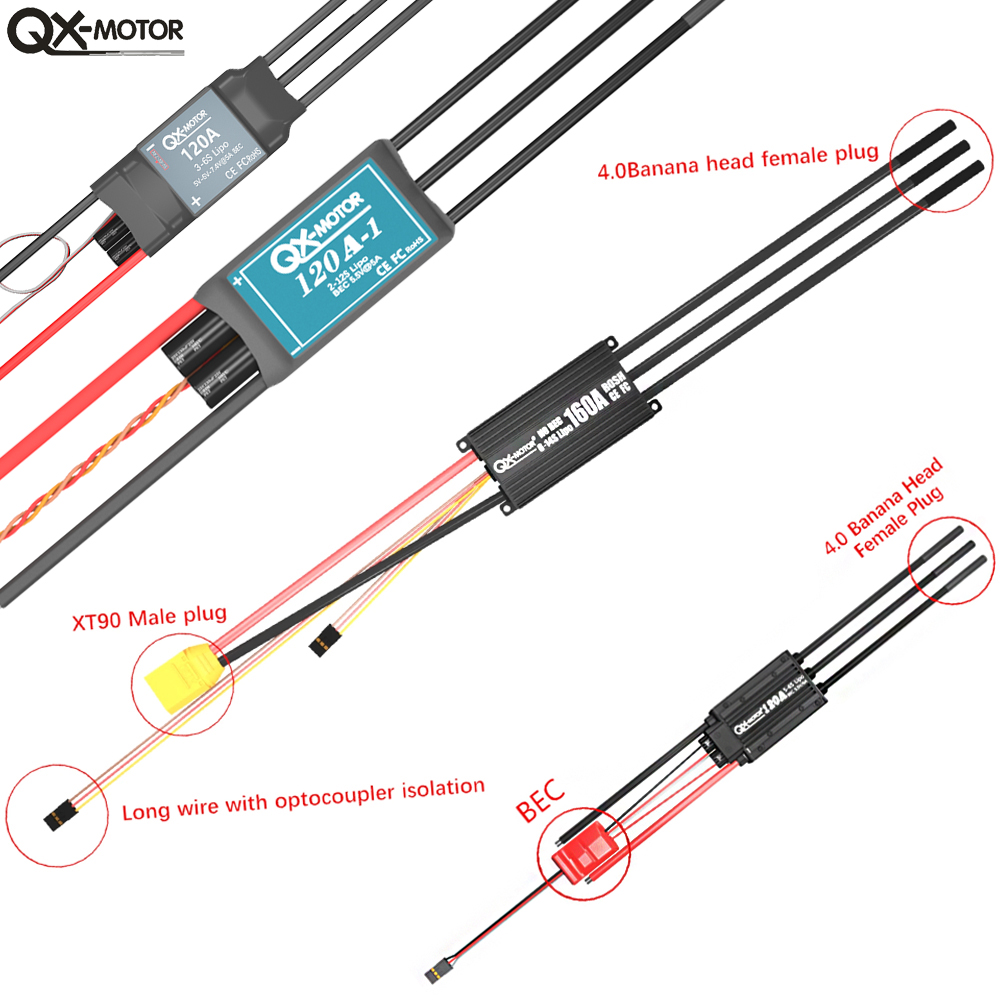 20A-120A Brushless ESC Speed C - Drone Battery Plate recension och pris
