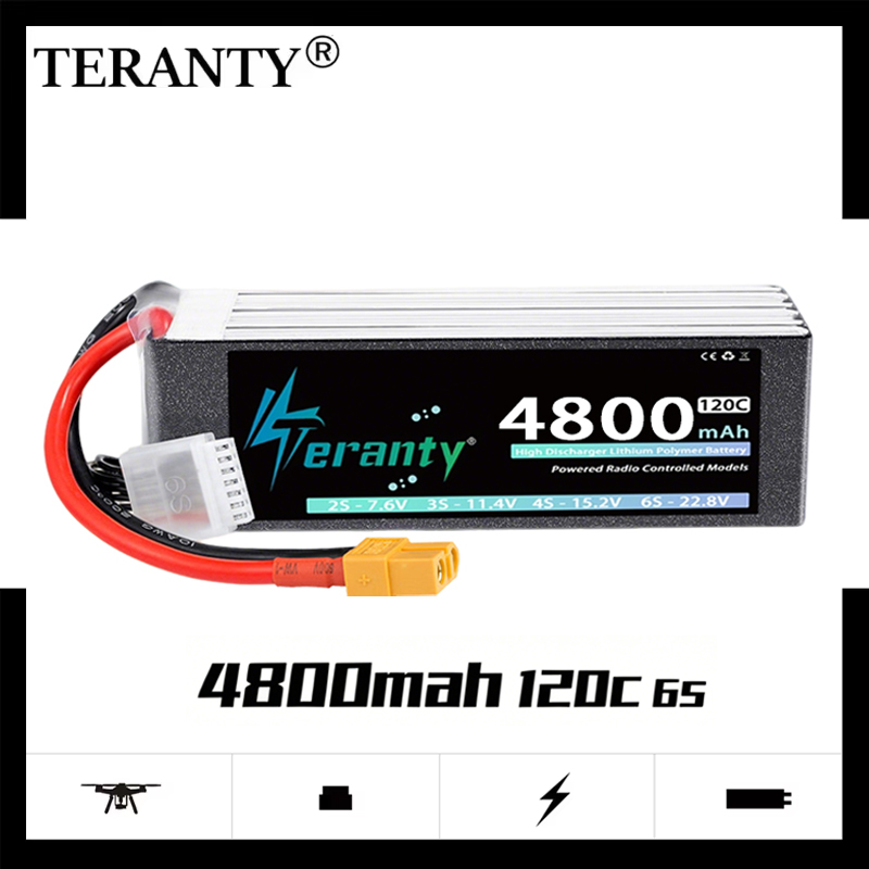 TERANTY 6S 4800mAh Lipo Batter - Drone Battery 6S recension och pris