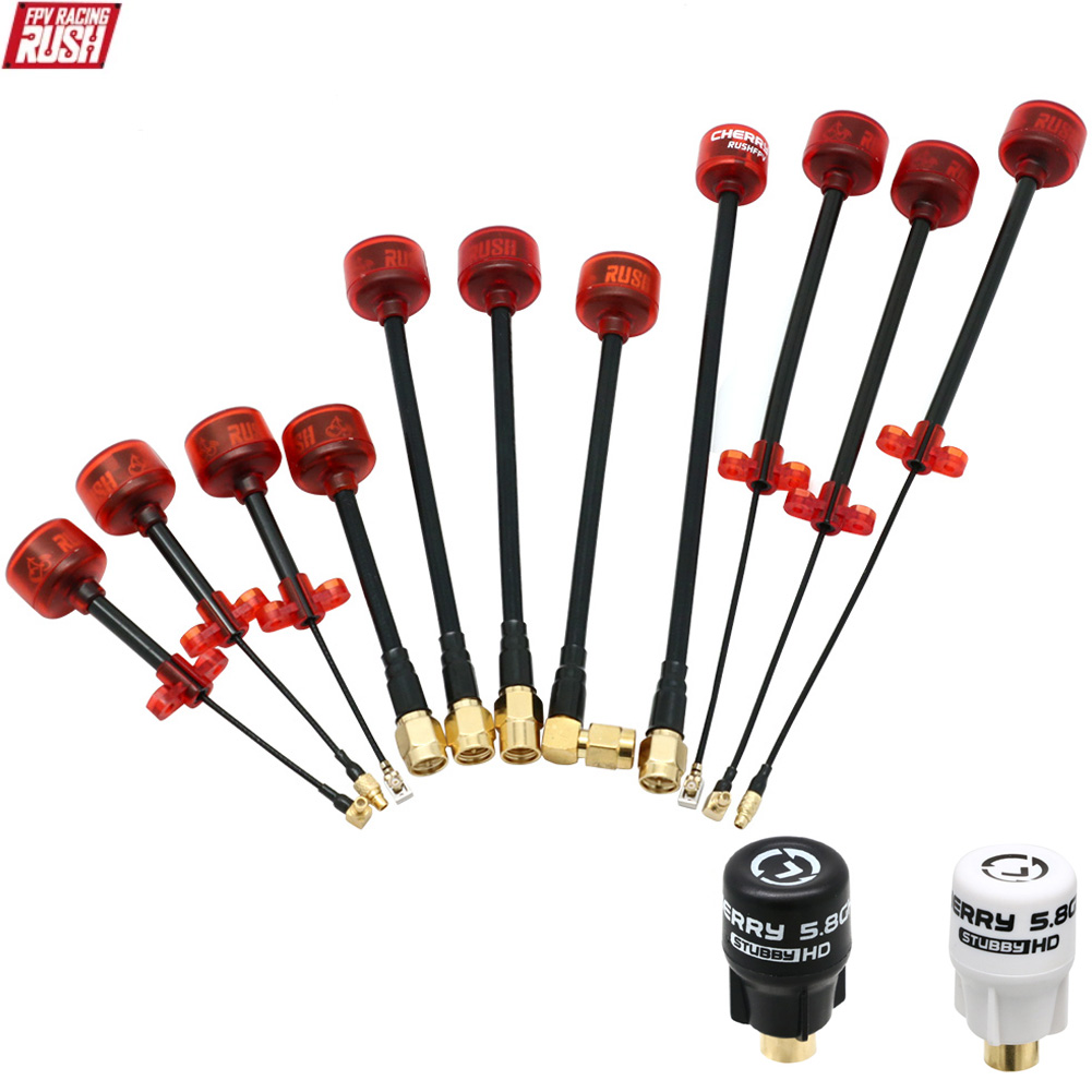 Rush Cherry FPV 5.8G Antenna L - Drone Battery Connector recension och pris