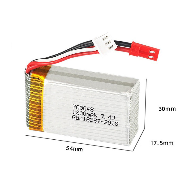 Lipo Battery 2S 7.4V 1200mAh 7 - Drone Battery Li-Ion recension och pris