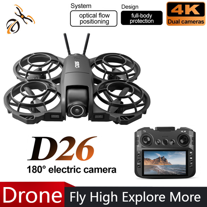 D26 Drone 4K Aerial HD 180° Ca - Drone Battery Balance Charger recension och pris