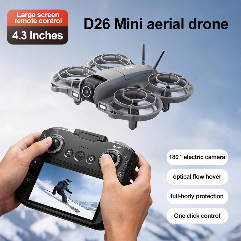 D26 Drone 4K Aerial HD 180° Ca - Drone Battery Balance Charger recension och pris