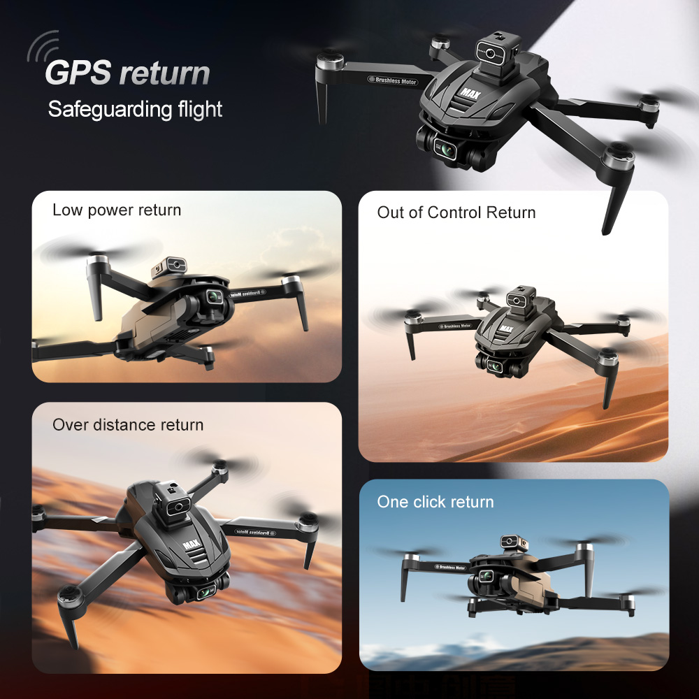 V168 PRO Max GPS Drone 8K Prof - Drone Battery Case recension och pris