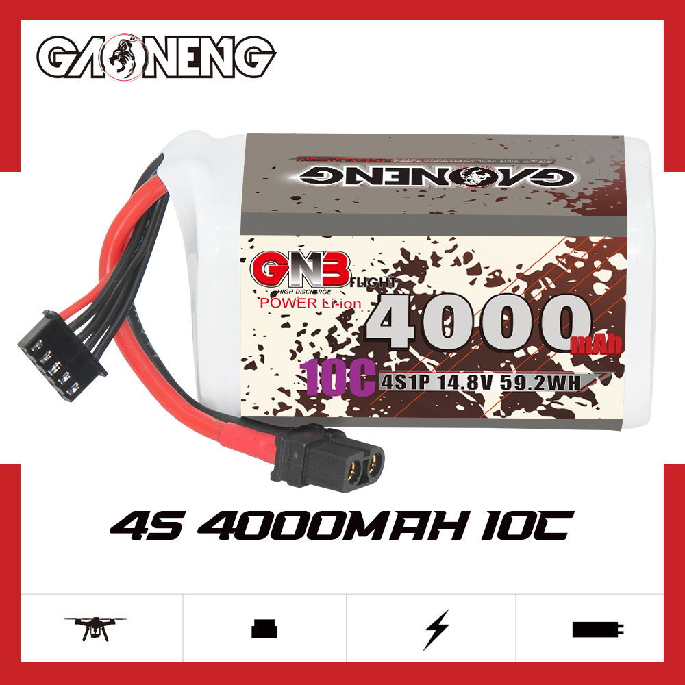 GNB 4000mAh 4S 14.8V 10C 20C W - Drone Battery 4S recension och pris