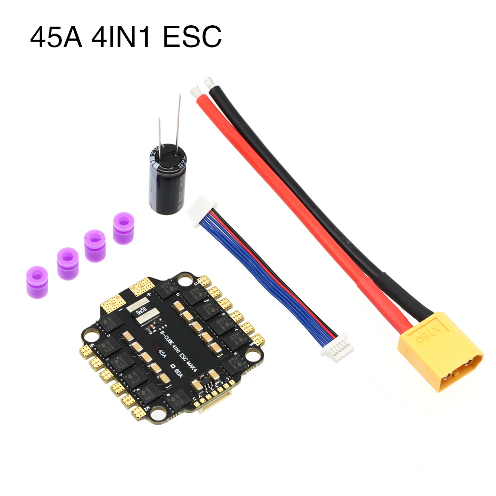 UAngel 4IN1 45A 60A ESC BLHELI - Drone Battery 6S recension och pris