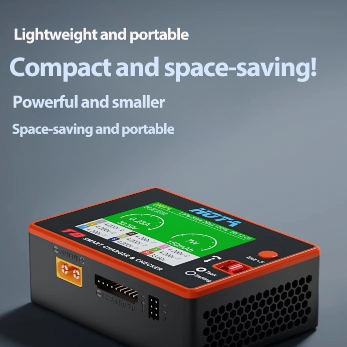 HOTA T8 Smart Balance Charger  - Drone Battery Smart recension och pris