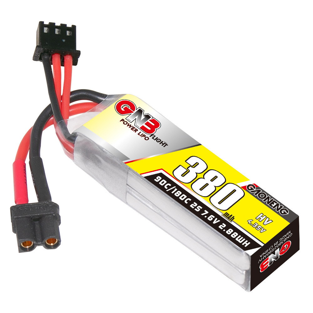 GNB 2S 7.6V 380mAh 90C/180C Li - Drone Battery Lipo recension och pris