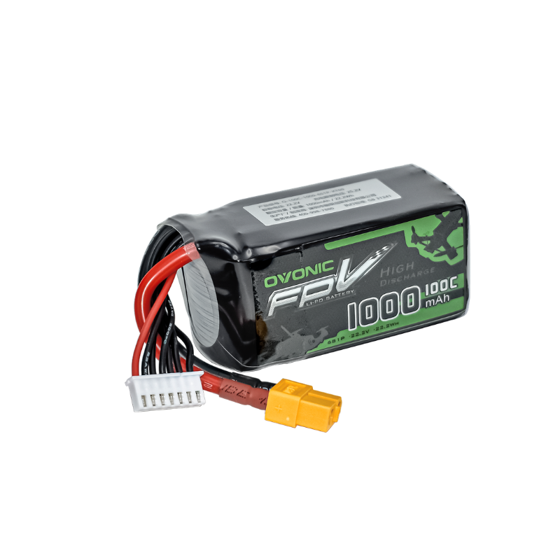 2Pcs OVONIC 1000mAh 100C 22.2V - Drone Battery Li-Ion recension och pris