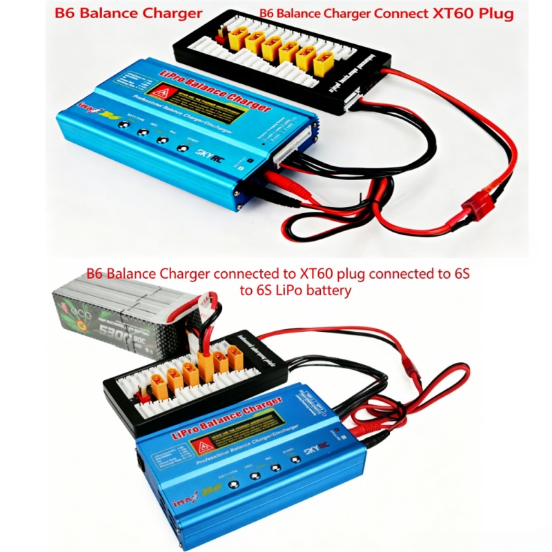 6 in 1 XT60 Parallel Charging  - Drone Battery Parallel Board recension och pris