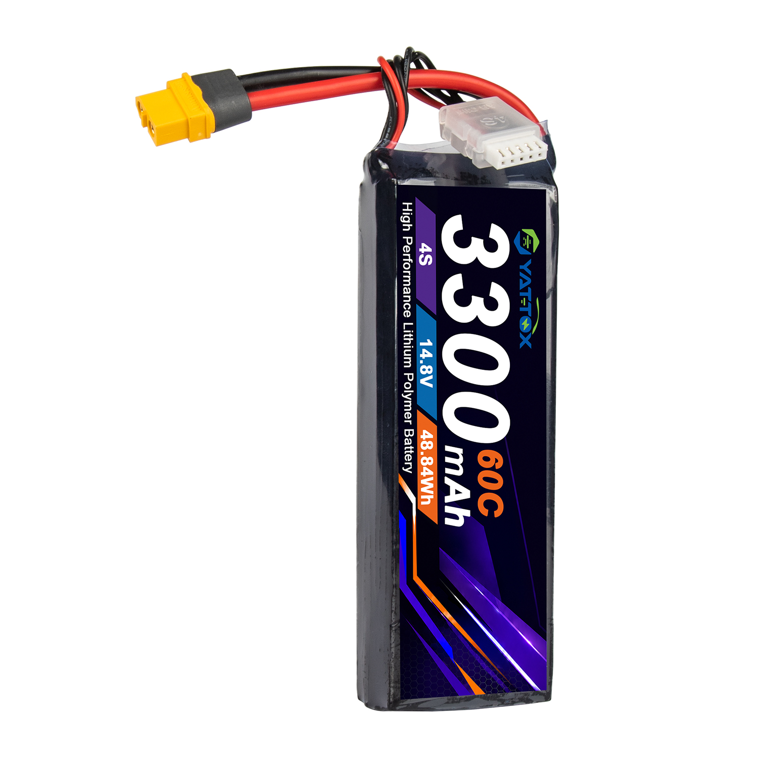 Yattox 4S 3300mAh 60C LiPo Bat - Drone Battery 4S recension och pris