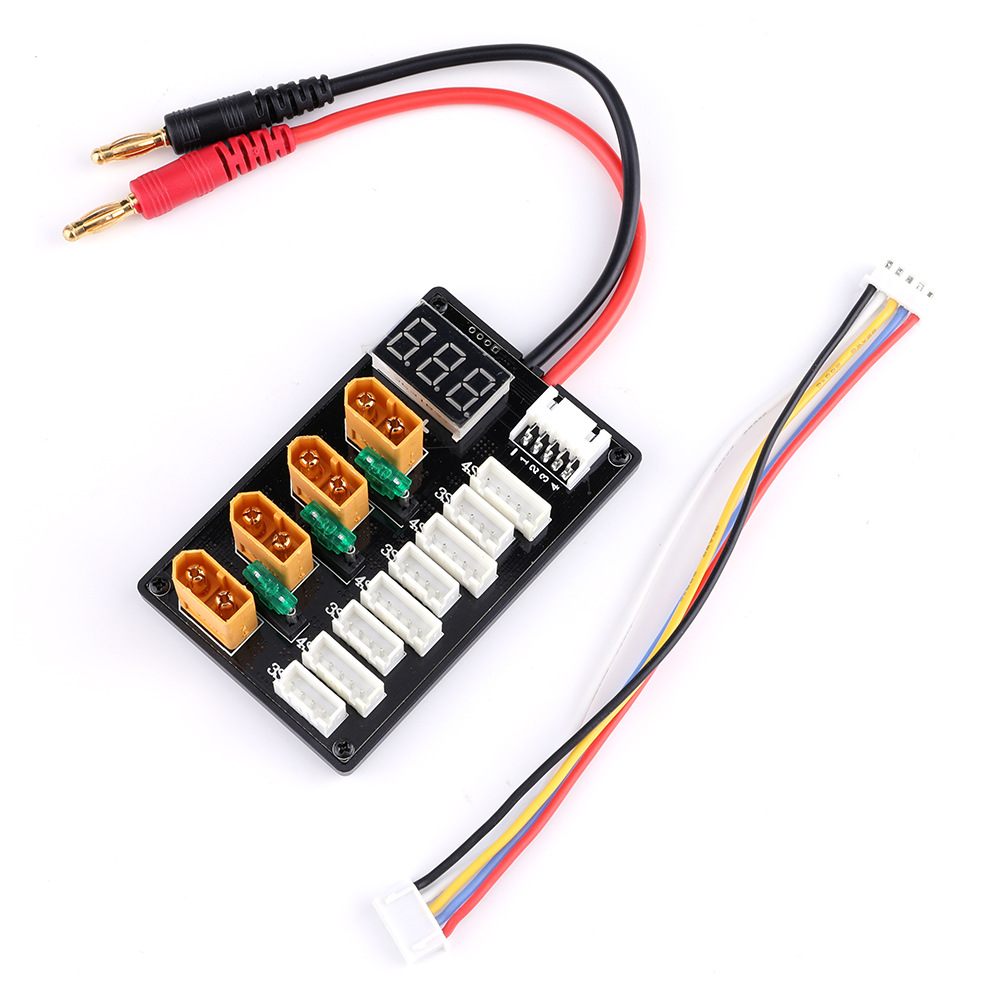 XT60 Plug 3S 4S Lipo Battery P - Drone Battery Parallel Board recension och pris