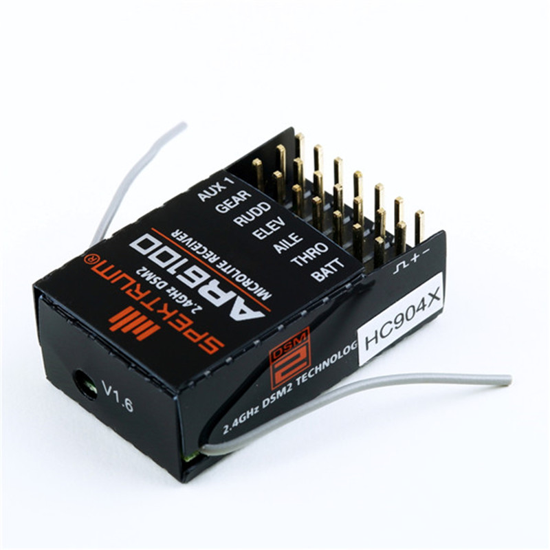 AR6100 DSM2 6CH 2.4GHz Receive - Drone Battery Connector recension och pris
