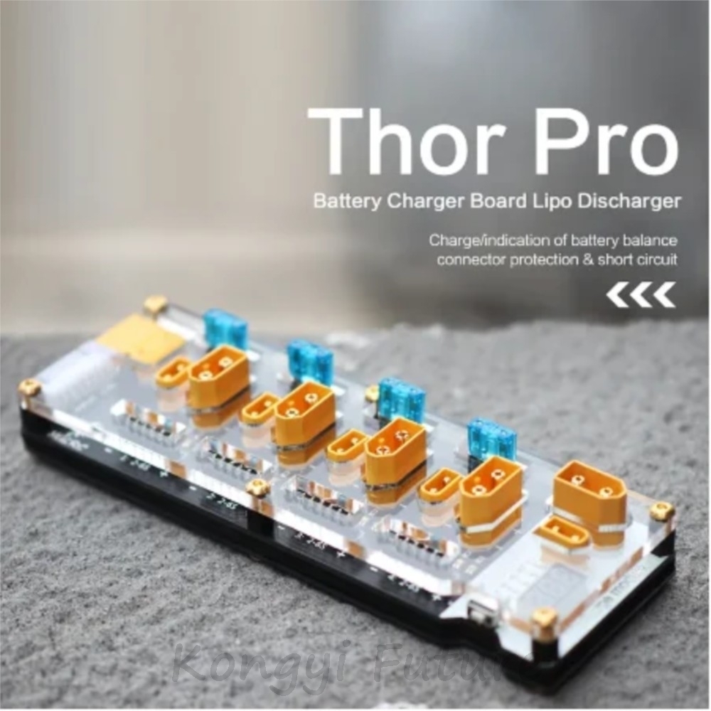 HGLRC THOR PRO 40A 4-Port LiPo - Drone Battery Parallel Board recension och pris
