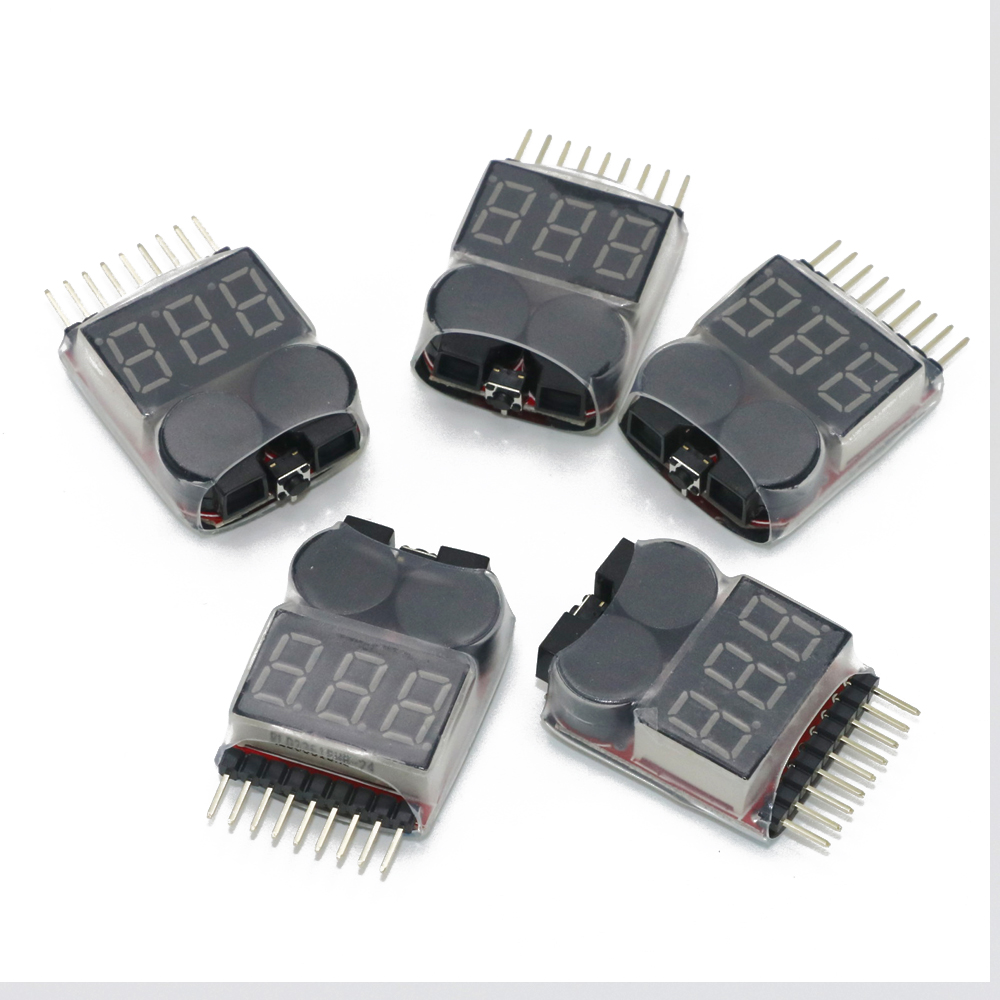 Lipo Battery Voltage Tester vo - Drone Battery Alarm recension och pris