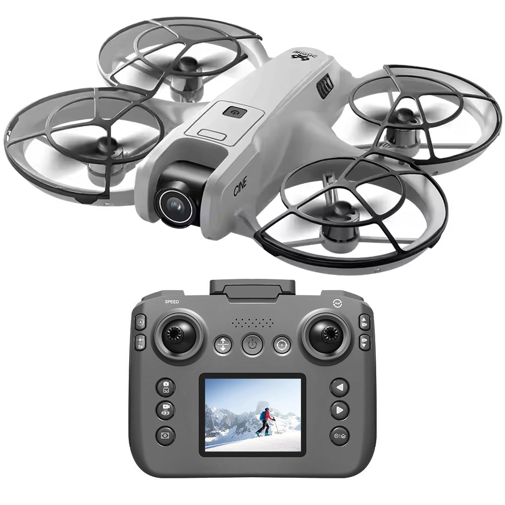 V666 Foldable Mini Drone 4K Du - Drone Battery Case recension och pris