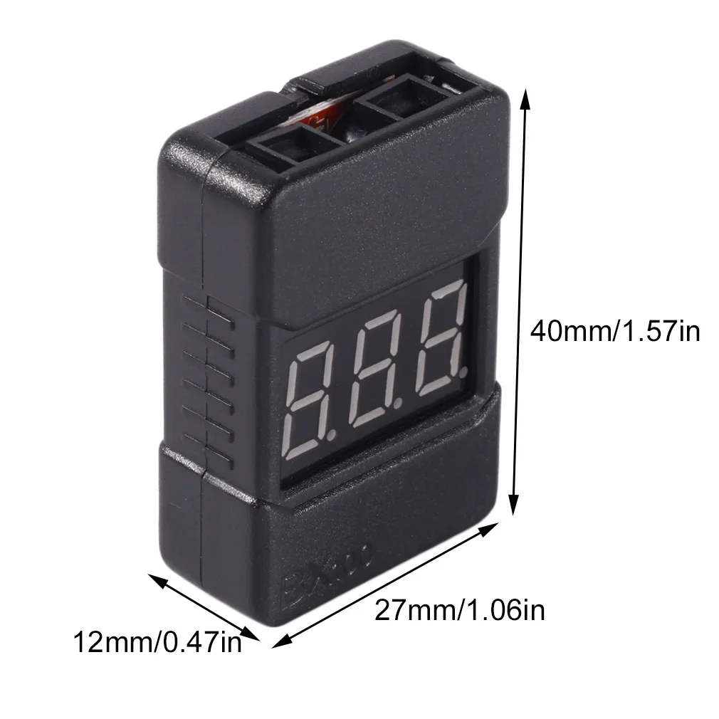 BX100 1-8S Lipo Battery Voltag - Drone Battery Alarm recension och pris