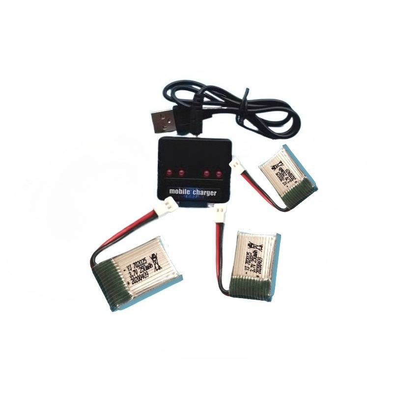 Vj 702025 for H2 H8 H48 U207 R - Drone Battery Li-Ion recension och pris