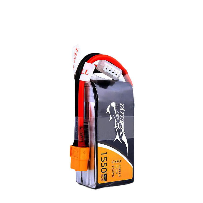 TATTU 3S 11.1V 1550mAh 75C LiP - Drone Battery 3S recension och pris